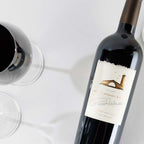 A bottle of 2021 Cabernet Sauvignon Napa Valley on a white background.
