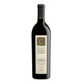 A bottle of Mount Veeder Winery Cabernet Sauvignon Rosenquist, featuring a dark glass bottle with a cream-colored label and a black capsule, set against a plain white background.