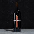 Bottle of The Prisoner Sliver Red Blend on a black background