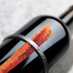 The Prisoner Sliver red blend bottle on its side