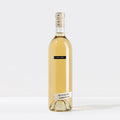 SALDO Falanghina orange skin contact wine bottle on white background