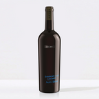 Bottle of Saldo Bavarian Lion Vineyard Petite Sirah on a white background