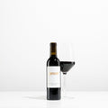 A 375mL half bottle of Empathy Cabernet Sauvignon on a white background