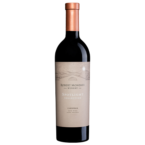 Wine bottle of 2016 Red Wine Carneros Napa Valley.